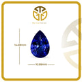 Vivid Blue Pear Shape Tanzanite