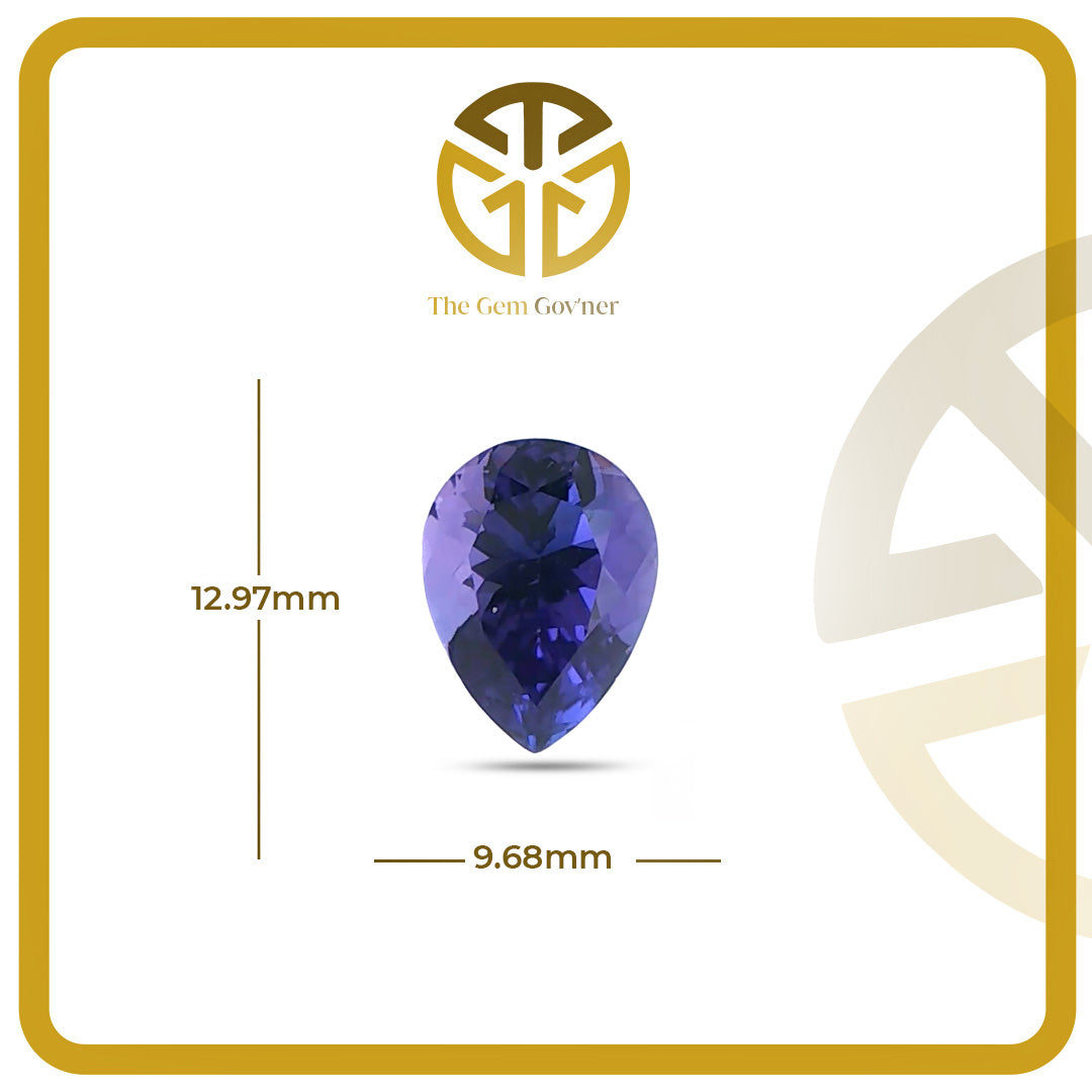 Tanzanite Teardrop Cut AAA+