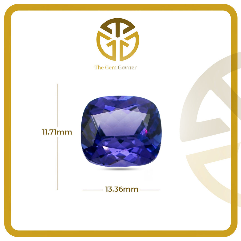 Tanzanite Cushion AAA+