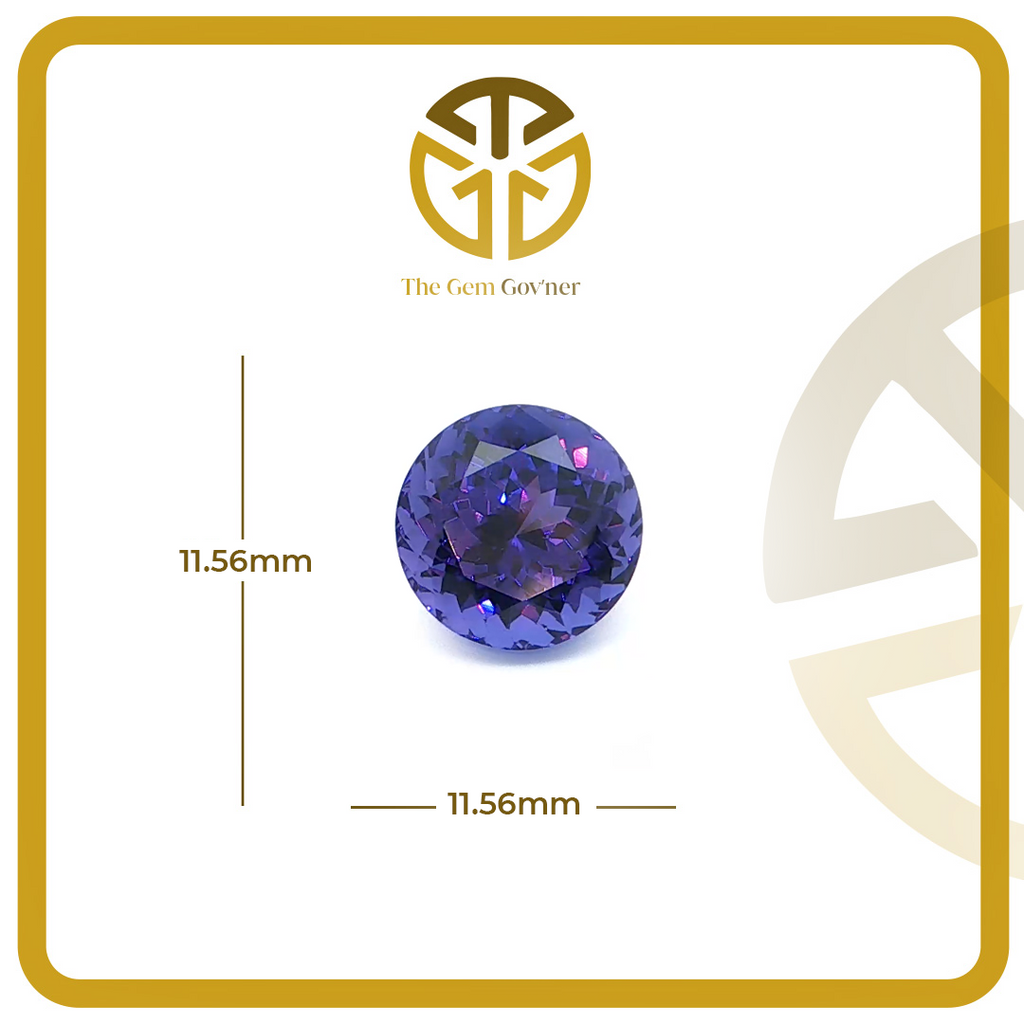 Tanzanite AAA+ Round Gemstone