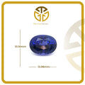Oval Brilliant Cut Tanzanite Gemstone