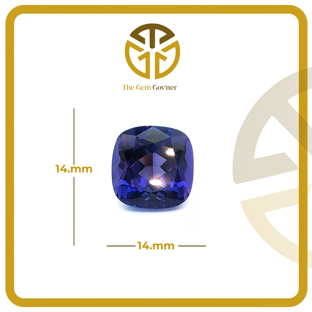 Tanzanite Cushion AAA+