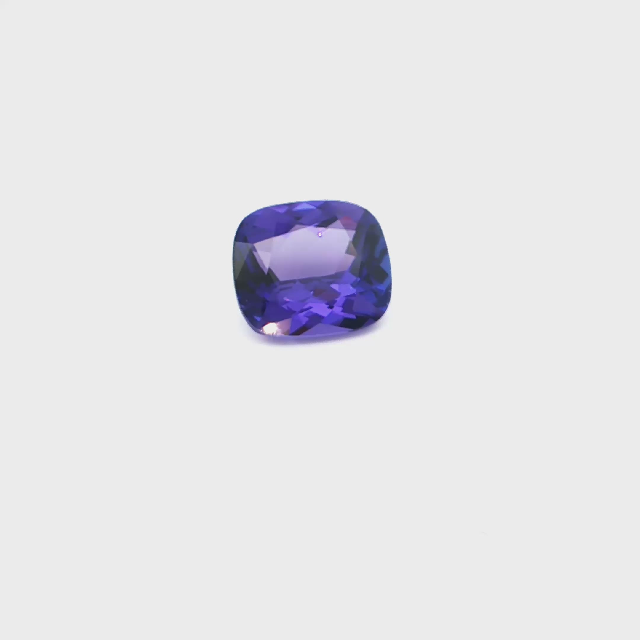 Tanzanite Cushion AAA+