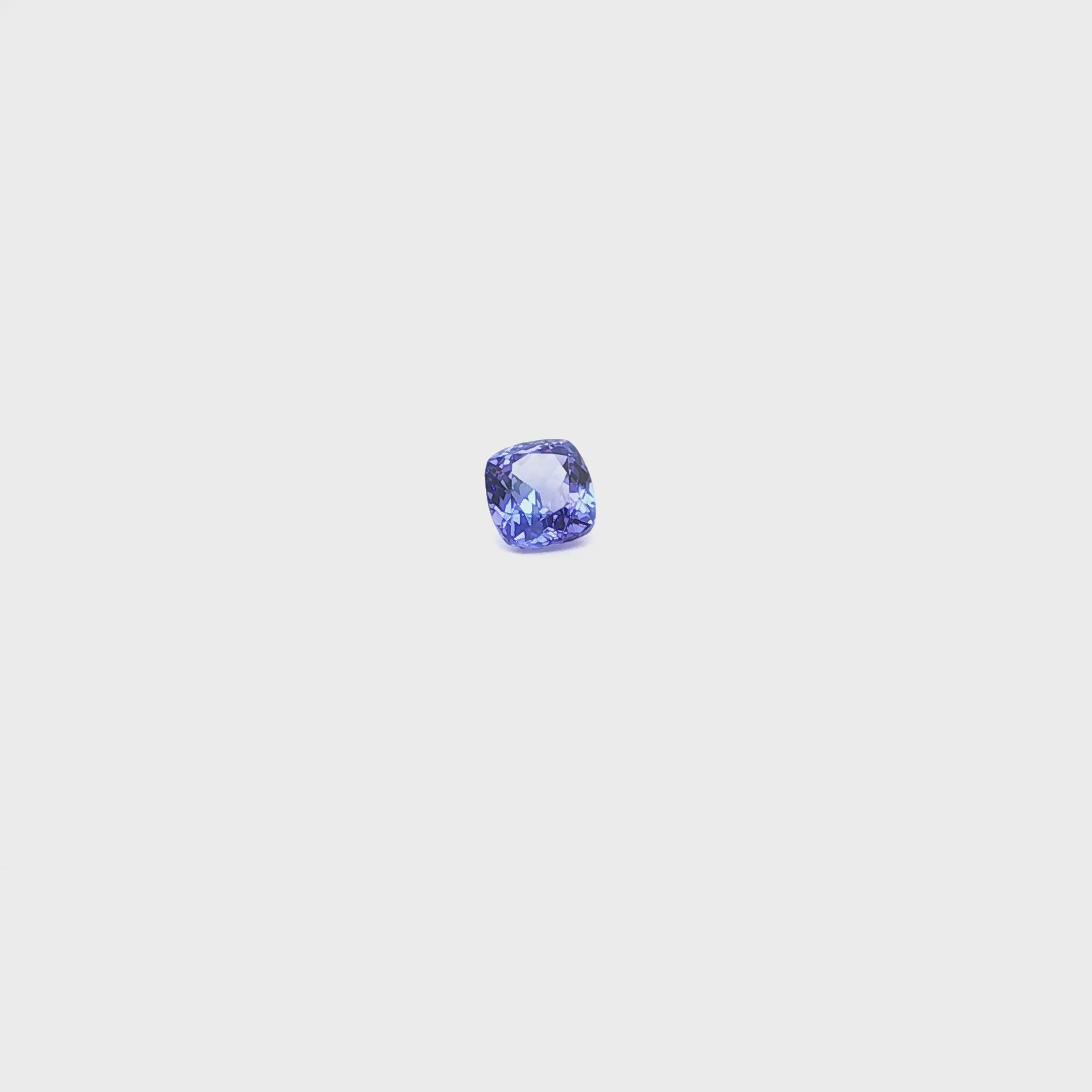 Cushion Cut Tanzanite Gemstone